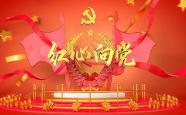 党旗的心得体会5篇