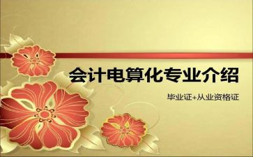 会计电算化实训心得7篇