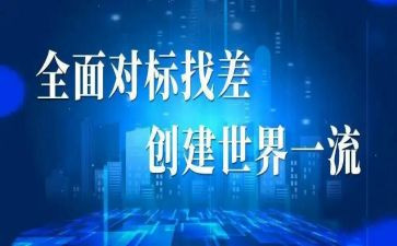 质量对标活动总结范文优质5篇