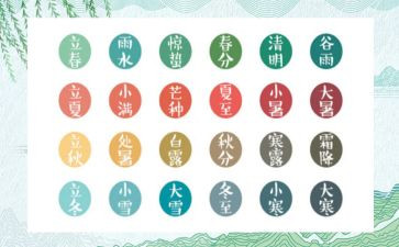 节气诵演讲稿5篇