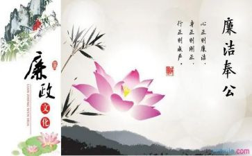 廉洁主题活动总结6篇