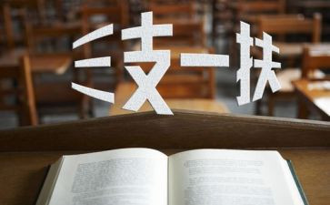 三支一扶心得体会7篇