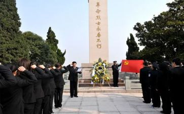清明节祭扫烈士墓讲话稿7篇