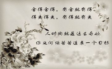 读教师的舍与得心得体会8篇