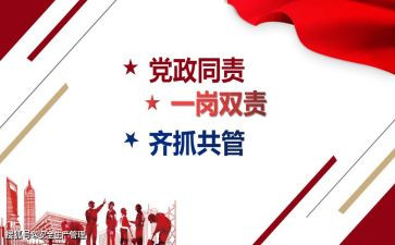 总经理一岗双责述职报告5篇