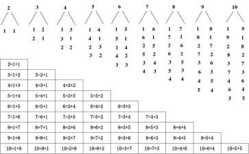 4的点数数学教案6篇