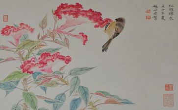 我的画作文300作文模板6篇