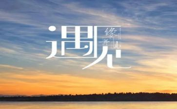 相遇作文通用8篇