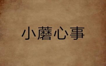 关于心事的作文6篇